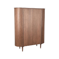 Label51 Wandkast Niko Walnoot Eikenhout 125x47x158cm
