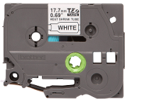 Brother Hse 241 Labeltape Krimpkous Tapekleur: Wit Tekstkleur: Zwart 17.7 Mm 1.5 M