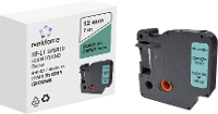 Labeltape Renkforce RF LT D45019 Compatibel vervangt DYMO D1   45019 12 mm Tapekleur: Groen Tekstkleur: Zwart 7 m