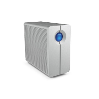 Lacie 2big Quadra 8 Tb Extern Multi Disk Systeem Usb 3.0, Firewire 800 Zilver