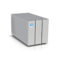 Lacie 2big Thunderbolt 2 12 Tb Externe Harde Schijf (3.5 Inch) Usb 3.0, Thunderbolt 2 Zilver