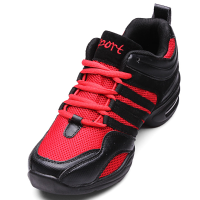 Lady Jazz Hip Hop Shoes Practice Dance Breathable Sneakers Shoes