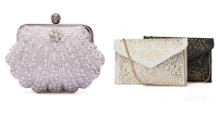 Lady Pearl Evening Party Clutch Bag