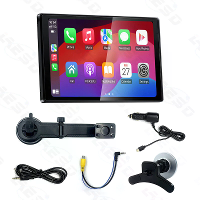 LAESD 8 inch Auto Centrale Controle Navigatie Bluetooth Draadloze Carplay Draagbaar Scherm HD Slim Onderling Verbonden A