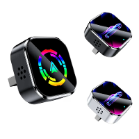 LAESD Q1A 2 in 1 Draadloze CarPlay Android Adapter Dual Band 2.4GHz 5GHz Plug and Play Auto Herverbinden Stem Control Mi