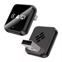 LAESD Q1AX 3 in 1 Draadloze CarPlay Android Auto Adapter MirrorLink / Apple Play Scherm Spiegeling USB Dog Bluetooth 5.0