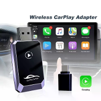 LAESD Q1Y Draadloze CarPlay Android Auto Adapter Plug and Play WIFI Bluetooth 5.0 Auto Verbinding
