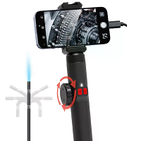 LAFOCH Twee Weg 360 Rotating Endoscoopcamera 1080P Hoge Resolutie IP67 Waterdichte Prober 8 LED lampen voor Android iOS