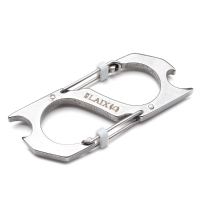 Laix S Style Multi Function Buckle Clasp Bottle Opener Keychain Tool