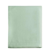 Laken percale katoen   lichtgroen   240x280 cm   Leen Bakker