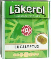 Lakerol Eucalyptus Suikervrij Pastilles