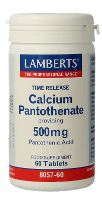 Lamberts Calcium Pantothenaat 500 mg Time Release Tabletten