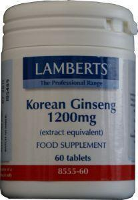 Lamberts Koreaanse Ginseng 1200mg Tabletten