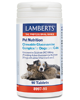Lamberts Glucosamine Complex voor Honden en Katten Kauwtabletten