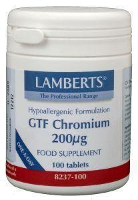 Lamberts GTF Chroom 200mcg Tabletten