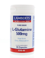 Lamberts L Glutamine 500mg Vegacapsules