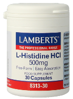 Lamberts L Histidine HCI 500mg Capsules