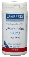 Lamberts L methionine 500mg Vegacapsules