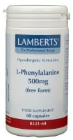 Lamberts L phenylalanine 500mg Capsules