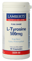 Lamberts L tyrosine 500mg Capsules