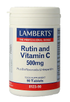 Lamberts Vitamine C 500mg Rutine & Bioflavonoïden Tabletten