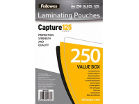 Lamineerfolie Fellowes Din A4 125 Micron Glanzend 250 Stuks