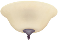 Lamp voor plafondventilator Energielabel: Afh. Van lamp (A++   E) Hunter AMBER BOWL UNIVERSAL Amber