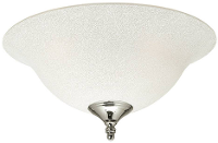 Lamp voor plafondventilator Energielabel: Afhankelijk van de lamp Hunter SCAVO UNIVERSAL Opaalglas (mat)