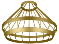 Lampenkap Osram Vintage 1906 Cage 4058075073562 Goud