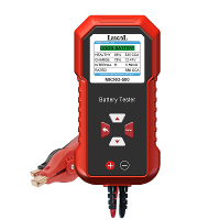 Lancol MICRO 500 Accutester 12V Loodzuur Lithium CCA 40 3000 Kleuren LCD scherm QR codeopslag Ondersteuning meerdere tal