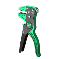 LAOA Automatische Draadstripper Platdraadknipper Strippende Tang Bereik van 0,2 tot 4 mm Lengteverstelling Voor Elektric