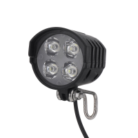 LAOTIE 36V 72V breedspanning koplamp scooter licht fiets licht met hoorn koplamp nacht rijden voor Laotie scooter geschi