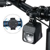 LAOTIE BU10 Draadloze Afstandsbediening Fiets Koplamp 1600Lm Super Helder Snijrandontwerp 4000mAh Accu Telefoon Noodstro