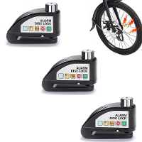 LAOTIE DL01 Fiets Schijfremslot 110dB Luide Alarm Anti diefstal Bescherming Aluminium Legering Waterdicht Veiligheid met
