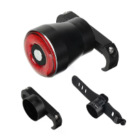 LAOTIE Slimme Rem Fietsachterlicht Type C USB Oplaadbaar Aluminium Legering Optische Intelligente Fiets Licht BTM Fiets