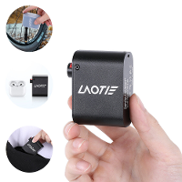 LAOTIE Z1 Mini Elektrische Fiets specifieke Luchtpomp 100PSI 300mAh Type C Snelladen Draagbare Pocket Inflator met Silic