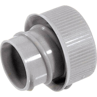 LAPP 52023390 SILVYN® EE K 21 GY Afdekking voor slangeinde Grijs 27 mm Recht 25 stuk(s)