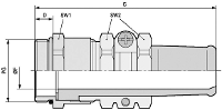 LAPP 52023627 Wartel PG21 Messing Messing 10 stuk(s)