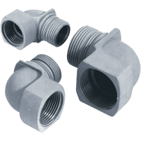 LAPP 52106240 Wartel Haaks M32 M32 Polyamide Zilver grijs (RAL 7001) 1 stuk(s)