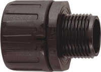 LAPP 55506645 SILVYN® FPAG PG 13,5/2 BK Slangbevestiging Zwart PG13.5 Recht 10 stuk(s)