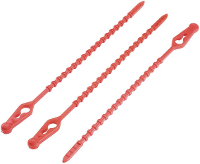 LAPP 61710043 KABELBINDER QUICK TIE 665X6,6 RD Kabelbinder Rood 100 stuk(s)