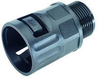 LAPP 65500404 SILVYN® FLEXILOK M 12x1,5 /10 GY Slangbevestiging Grijs M12 Recht 10 stuk(s)