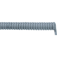 LAPP 73220330 Spiraalkabel UNITRONIC® SPIRAL LiF2Y11Y 100 mm / 400 mm 12 x 0.14 Mm² Grijs 1 stuk(s)