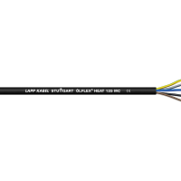 LAPP ÖLFLEX® HEAT 125 MC Stuurstroomkabel 2 x 1 mm² Zwart 1024315/100 100 m