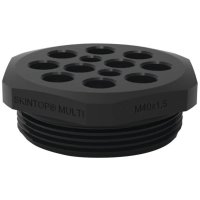 LAPP SKINTOP® MULTI M 40X1,5 / 5x6 10+1x4 8 MM Meervoudige kabeldoorvoerplaat UV bestendig Klem Ø (max.) 10 Mm 1 stuk(s)