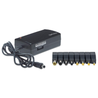 Laptop netvoeding Manhattan 100854 70 W 12 V/DC, 15 V/DC, 16 V/DC, 18 V/DC, 19 V/DC, 20 V/DC, 24 V/DC 4 A
