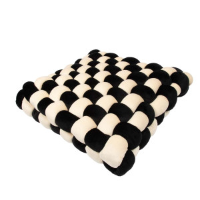 Velvet Vibe kattenkussen Lila/ Beige