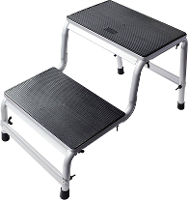 Las 11820 Opstap 150 Kg Plaatstaal 40.5 Cm X 68.5 Cm X 40 Cm