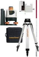 Laserliner Beamcontrol Master 120 Rotatielaser Incl. Statief Reikwijdte (max.): 120 M Kalibratie Conform: Fabrieksstandaard (zonder Certificaat)