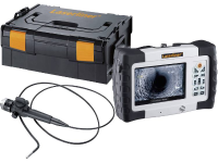Laserliner 084.106L Endoscoop Sonde Ã: 5.5 Mm Sondelengte: 2 M Focus, Tv Uitgang, Sd Kaartslot, Led Verlichting, Autouitschakeling, Beeldfunctie, Videofunctie,